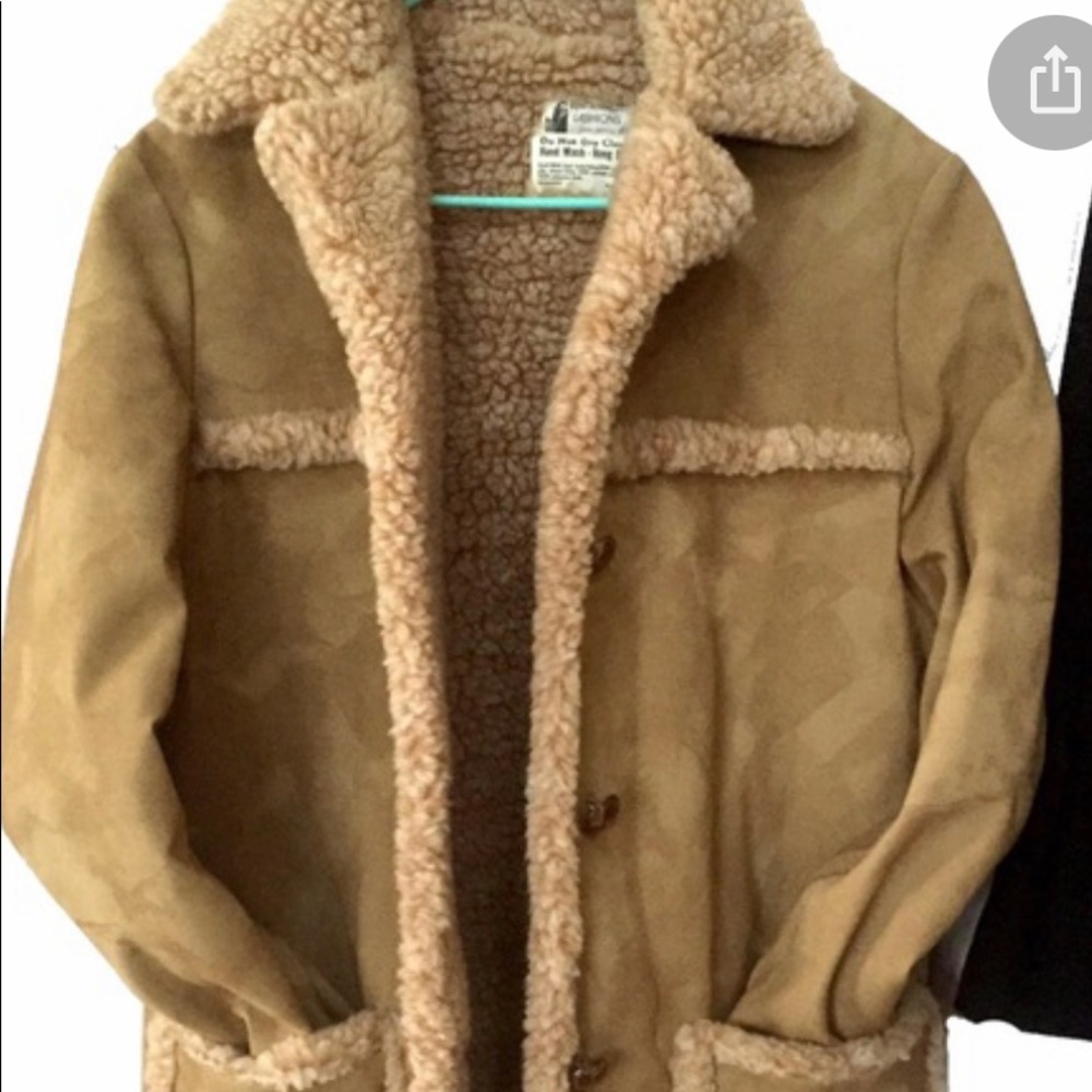 Men’s Vintage Fingerhut Fashion Sherpa Coat